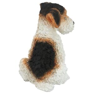 Design Toscano CF2466 7 1/2 Inch Fox Terrier Puppy Statue