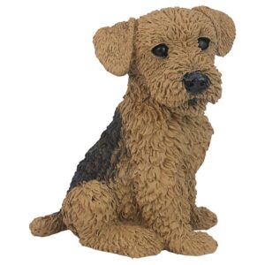 Design Toscano CF2469 7 1/2 Inch Airedale Puppy Statue