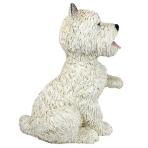 Design Toscano CF342 8 Inch West Highland Terrier Puppy Statue