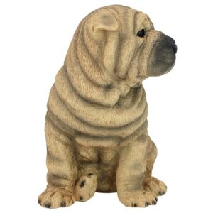 Design Toscano CF371 7 Inch Shar Pei Puppy Statue