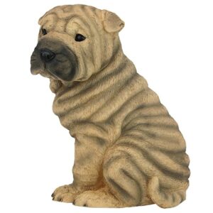 Design Toscano CF371 7 Inch Shar Pei Puppy Statue