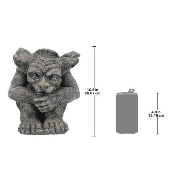 Design Toscano CL0883 10 Inch Small Emmett the Gargoyle Statue