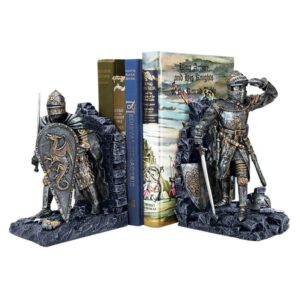 Design Toscano CL3434 5 Inch Arthurian Knight Bookends