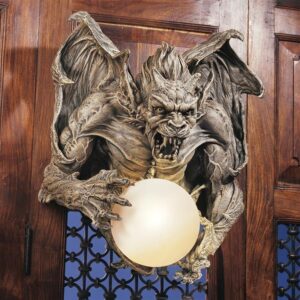 Design Toscano CL3579 16 Inch Merciless the Gargoyle Sconce