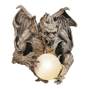 Design Toscano CL3579 16 Inch Merciless the Gargoyle Sconce