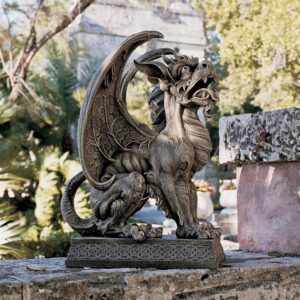 Design Toscano CL36865 11 Inch Argos St Ambrose Gate Gargoyle