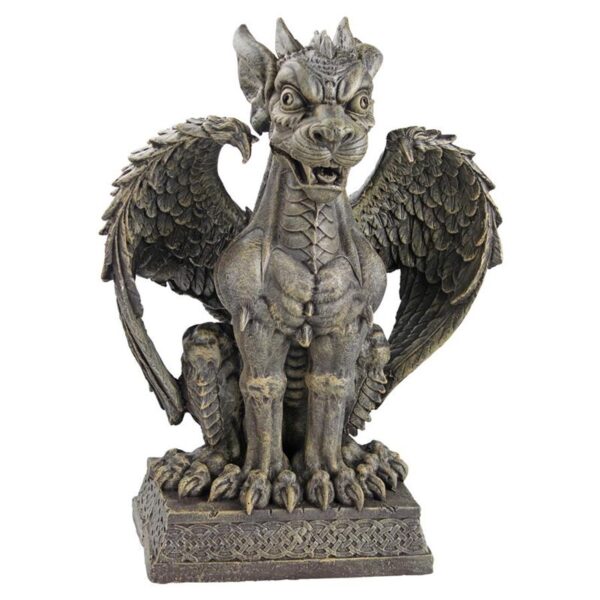 Design Toscano CL3749 15 1/2 Inch Boden St Ambrose Gate Gargoyle