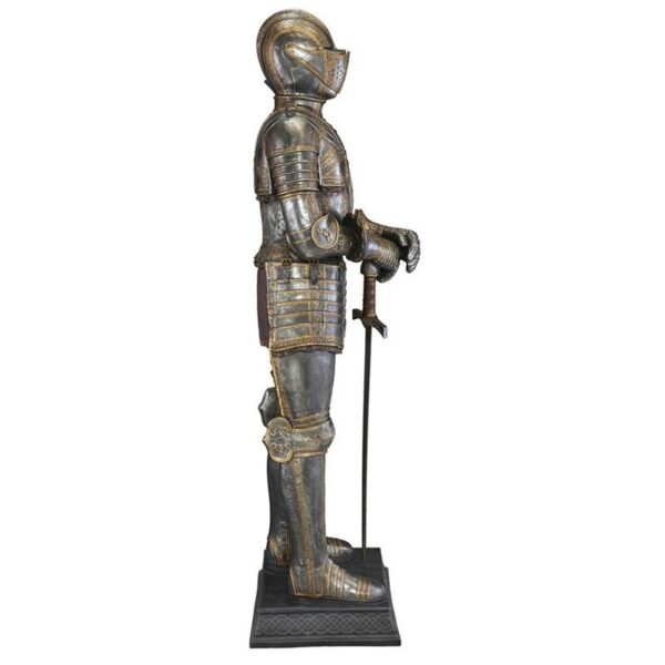 Design Toscano CL3766 20 1/2 Inch Knights Guard Medieval Armor with Sword