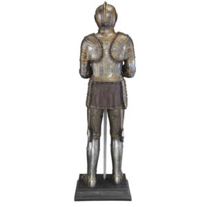 Design Toscano CL3766 20 1/2 Inch Knights Guard Medieval Armor with Sword