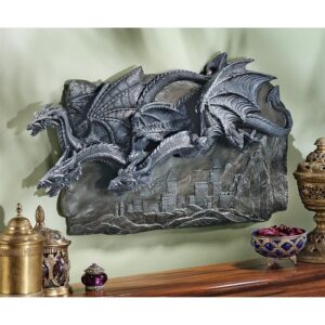 Design Toscano CL3795 30 Inch Morgoth Castle Dragons