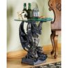 Design Toscano CL3941 23 Inch Hastings Warrior Dragon Table