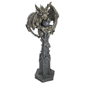 Design Toscano CL4187 12 Inch Raptor Surveyor of the Realm Gargoyle