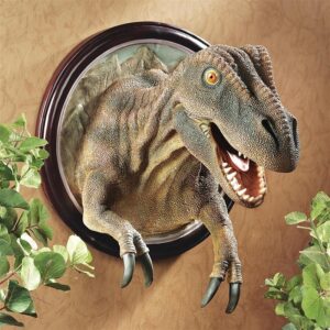 Design Toscano CL4891 17 Inch Framed T-Rex Scaled Dinosaur Wall Trophy