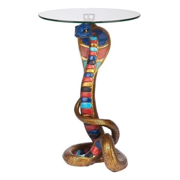 Design Toscano CL5057 16 Inch Renenutet Cobra Goddess Table