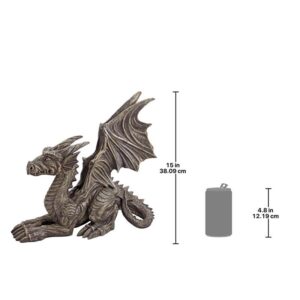 Design Toscano CL51642 16 1/2 Inch Desmond the Dragon Statue