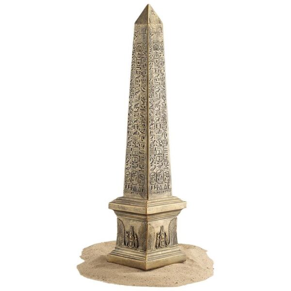 Design Toscano CL51714 6 Inch Golden Obelisk of Ancient Egypt