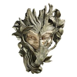 Design Toscano CL5369 9 Inch Bashful Wood Sprite Plaque