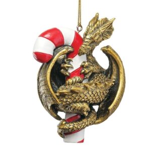 Design Toscano CL5801 2 Inch Dragon with a Sweet Tooth Ornament