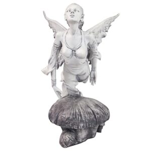 Design Toscano CL5880 5 Inch Enchanted Flight of the Garden Fairy Statue