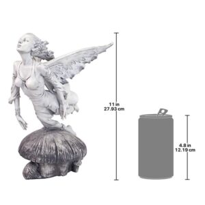 Design Toscano CL5880 5 Inch Enchanted Flight of the Garden Fairy Statue