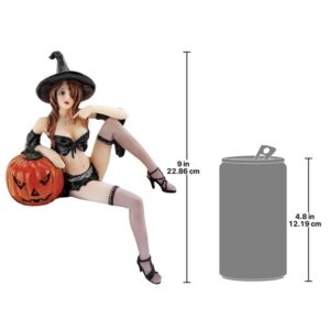 Design Toscano CL6092 6 1/2 Inch Halloween Temptress Witch Sitter Statue