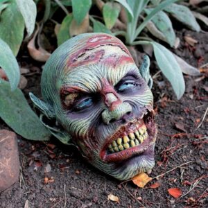 Design Toscano CL6168 7 1/2 Inch Lost Zombie Head Statue