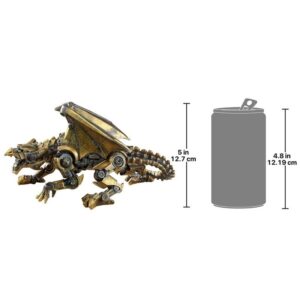 Design Toscano CL6610 10 Inch Steampunk Gothic Gear Dragon Statue