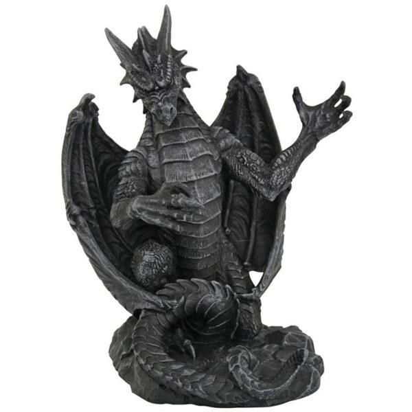 Design Toscano CL6729 5 1/2 Inch Large Versilius the Dragon Phone Holder