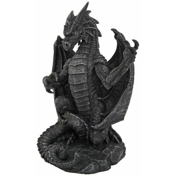 Design Toscano CL6729 5 1/2 Inch Large Versilius the Dragon Phone Holder