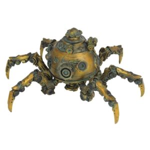 Design Toscano CL6874 9 Inch Octopod Mechanical Steampunk Statue