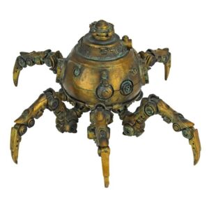 Design Toscano CL6874 9 Inch Octopod Mechanical Steampunk Statue