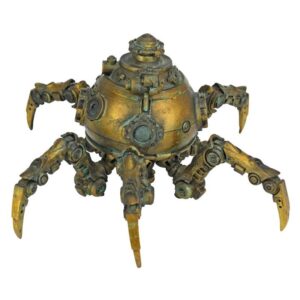 Design Toscano CL6874 9 Inch Octopod Mechanical Steampunk Statue