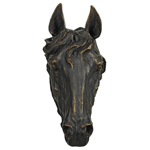 Design Toscano CL71 7 1/2 Inch Freedom Spirit Horse Wall Sculpture