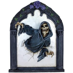 Design Toscano CL7819 15 Inch Grim Reflections Reaper Wall Sculpture