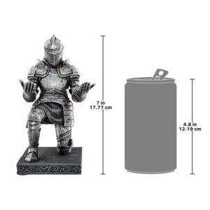 Design Toscano CL78492 3 1/2 Inch Medieval Knight Kneeling Pen Stand