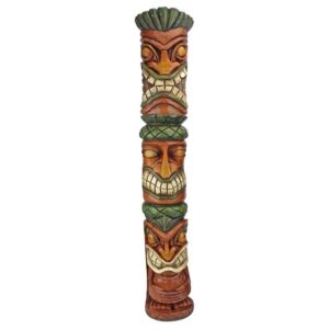 Design Toscano CS22670 5 1/2 Inch Moai Haku Pani Tiki