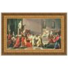 Design Toscano DA1171 27 1/4 Inch Death of Julius Caesar Canvas Replica Painting - Small