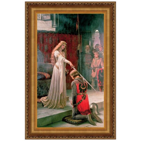 Design Toscano DA1434 32 1/4 Inch The Accolade 1901 Canvas Replica Painting - Grande