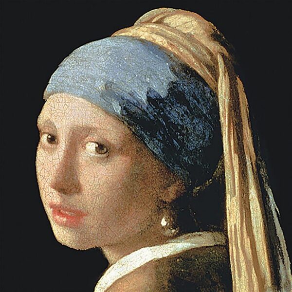 Design Toscano DA1443 34 1/4 Inch The Girl with a Pearl Earring 1665 Canvas Replica Painting - Large