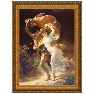 Design Toscano DA1621 14 1/4 Inch The Storm Canvas Replica Painting Extra - Small