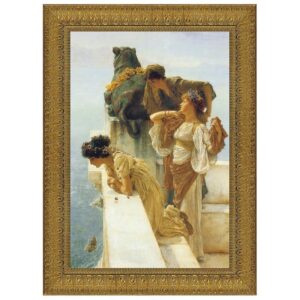 Design Toscano DA1643 27 1/2 Inch A Coign of Vantage 1895 Canvas Replica Painting - Large