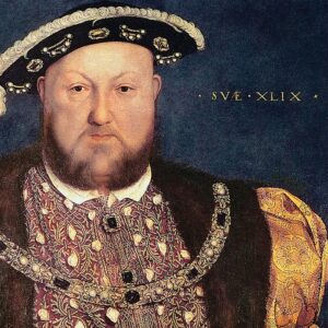 Design Toscano DA1851 15 Inch Henry VIII 1540 Canvas Replica Painting - Small