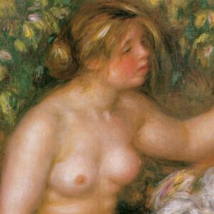 Design Toscano DA2313 34 1/4 Inch After The Bath 1910 Canvas Replica Painting - Large