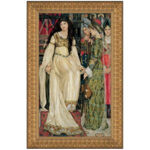 Design Toscano DA2502 19 1/2 Inch The Keepsake 1901 Canvas Replica Painting - Medium