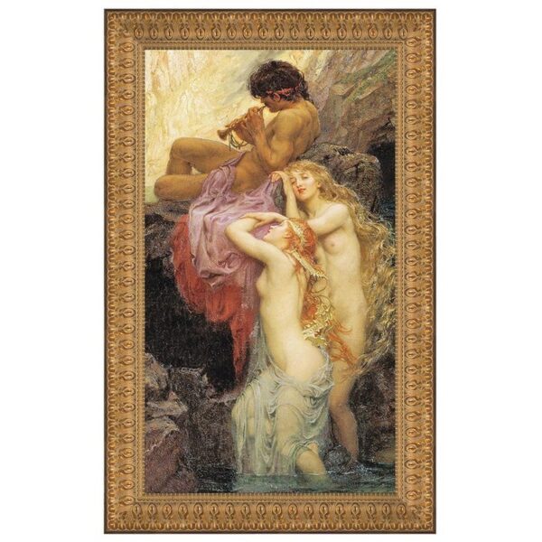 Design Toscano DA2572 21 Inch Sea Melodies 1904 Canvas Replica Painting - Medium