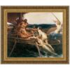 Design Toscano DA2594 46 1/4 Inch Ulysses and The Sirens 1909 Canvas Replica Painting - Grande