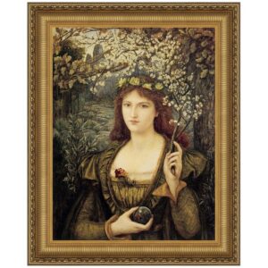 Design Toscano DA2673 33 1/4 Inch Madonna Pietra Degli Scrovigni 1884 Canvas Replica Painting - Large