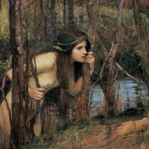 Design Toscano DA2734 49 1/4 Inch a Naiad 195 Canvas Replica Painting - Grande