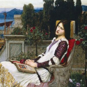 Design Toscano DA2741 17 1/4 Inch St Cecilia 1895 Canvas Replica Painting - Small