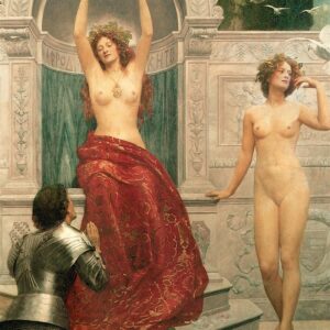 Design Toscano DA3041 14 1/4 Inch The Venusberg 1901 Canvas Replica Painting - Small